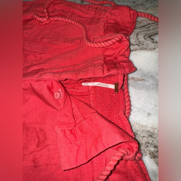 Free People Linen blend Crop Top & Pants Set small - Picture 12 of 16